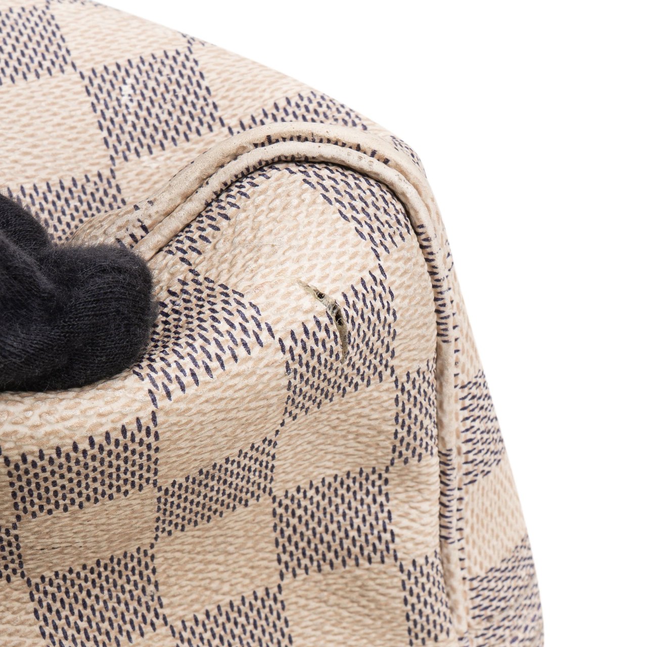 Louis Vuitton Louis Vuitton Damier Azur Monogram Neverfull GM Shopper Handbag Wit