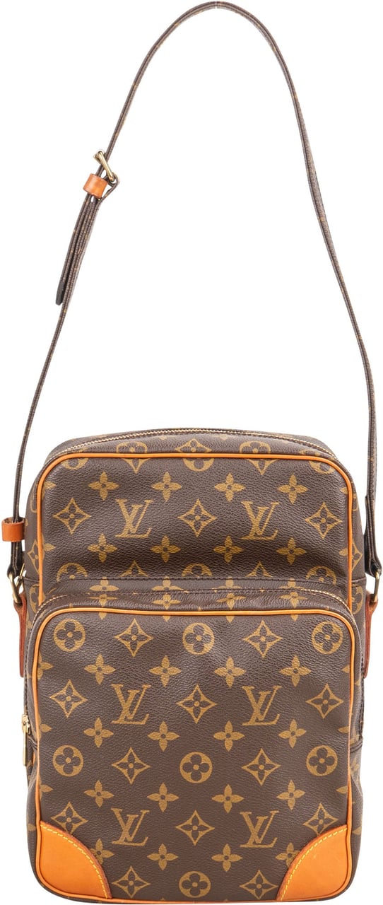 Louis Vuitton Louis Vuitton Canvas Monogram Amazon GM Shoulder Bag Bruin