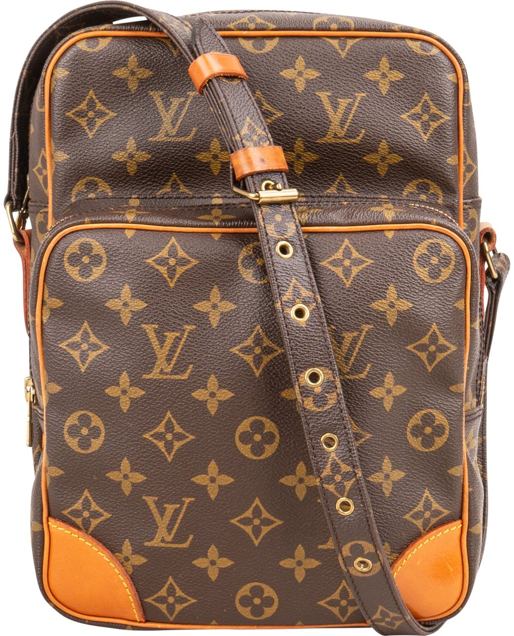 Louis Vuitton Louis Vuitton Canvas Monogram Amazon GM Shoulder Bag Bruin