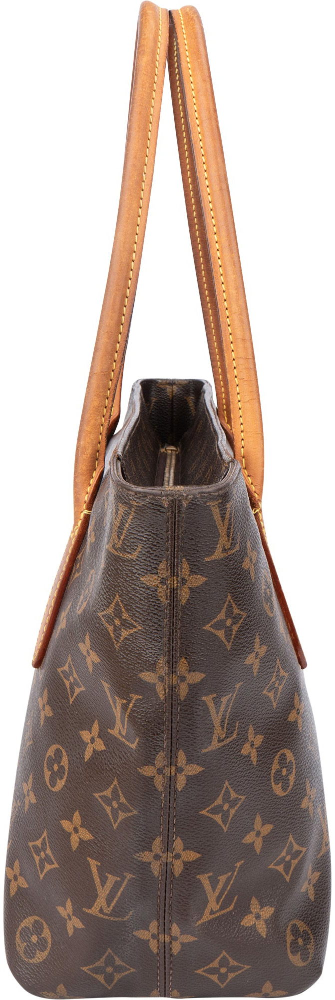 Louis Vuitton Louis Vuitton Canvas Monogram Raspail MM Handbag Bruin