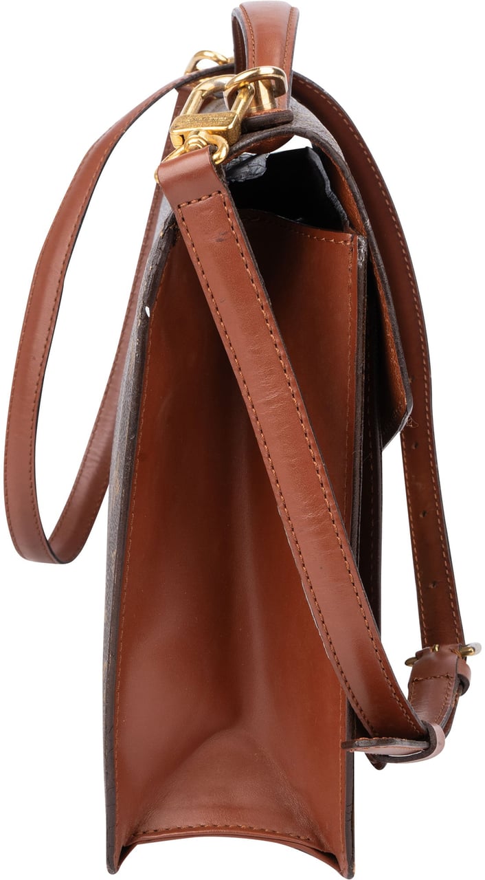 Louis Vuitton Louis Vuitton Canvas Monogram Monceau Handbag Bruin