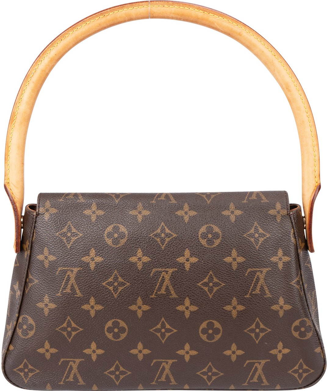 Louis Vuitton Louis Vuitton Canvas Monogram Looping PM Handbag Bruin