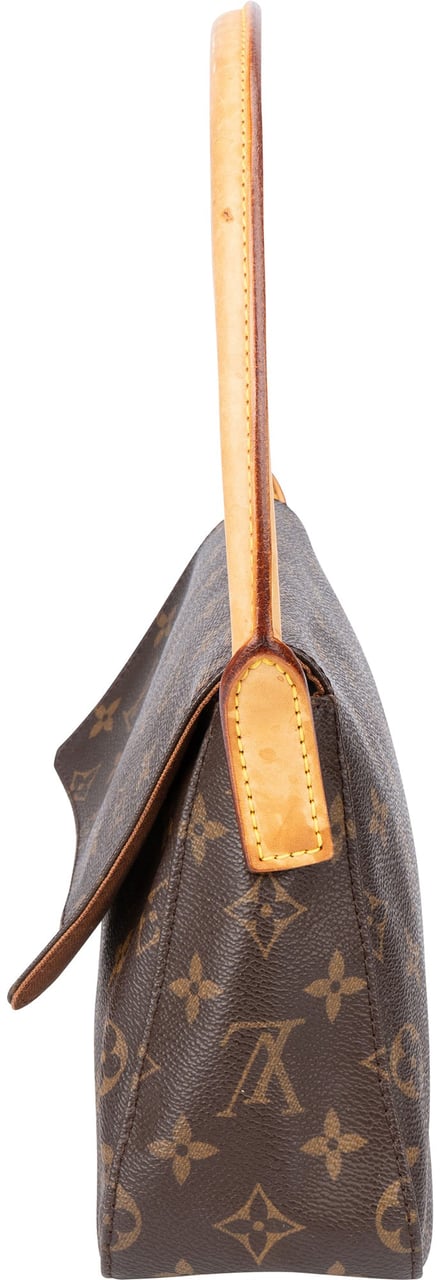 Louis Vuitton Louis Vuitton Canvas Monogram Looping PM Handbag Bruin