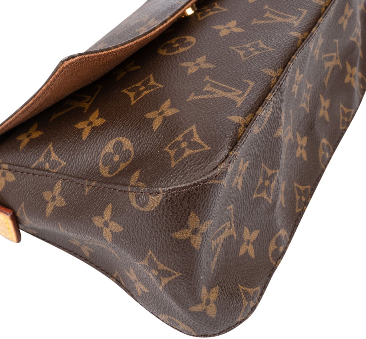Louis Vuitton Louis Vuitton Canvas Monogram Looping PM Handbag Bruin