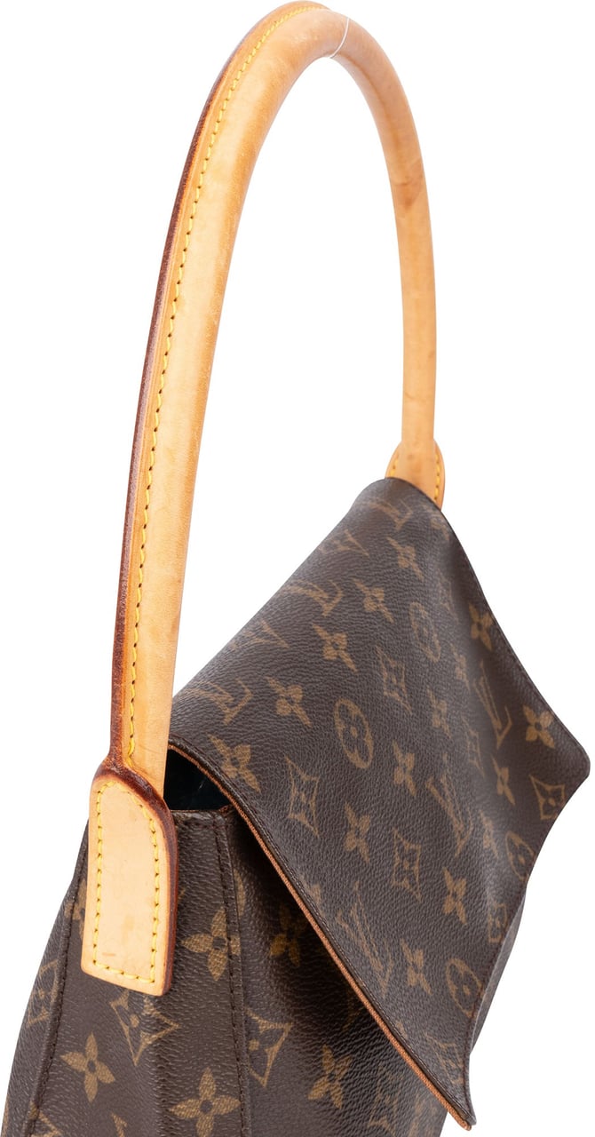 Louis Vuitton Louis Vuitton Canvas Monogram Looping PM Handbag Bruin