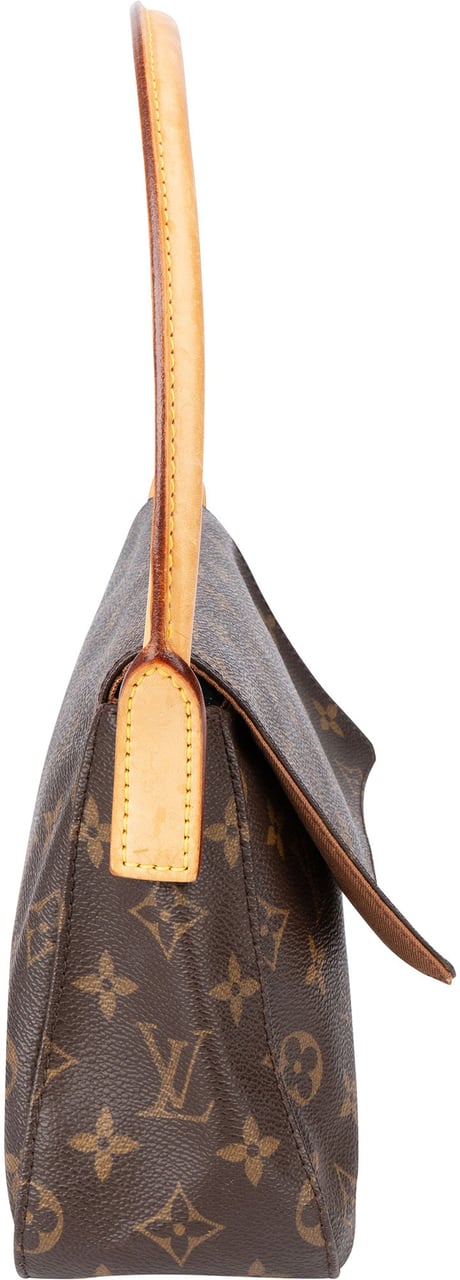 Louis Vuitton Louis Vuitton Canvas Monogram Looping PM Handbag Bruin