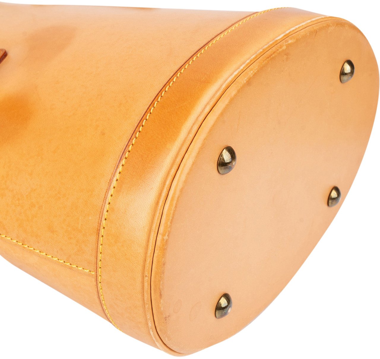 Louis Vuitton Louis Vuitton Nomade Leather Mare Bucket PM Handbag Bruin