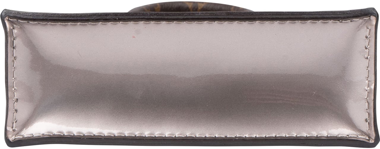 Louis Vuitton Vernis Monogram Petite Sac Plat Handbag Donkergrijs