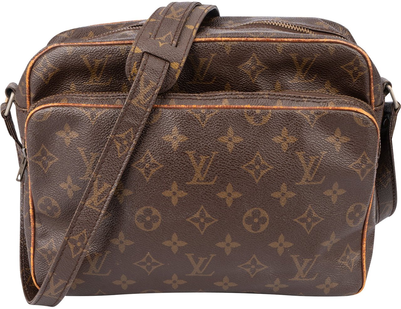 Louis Vuitton Louis Vuitton Canvas Monogram Nile GM Shoulder Bag Bruin