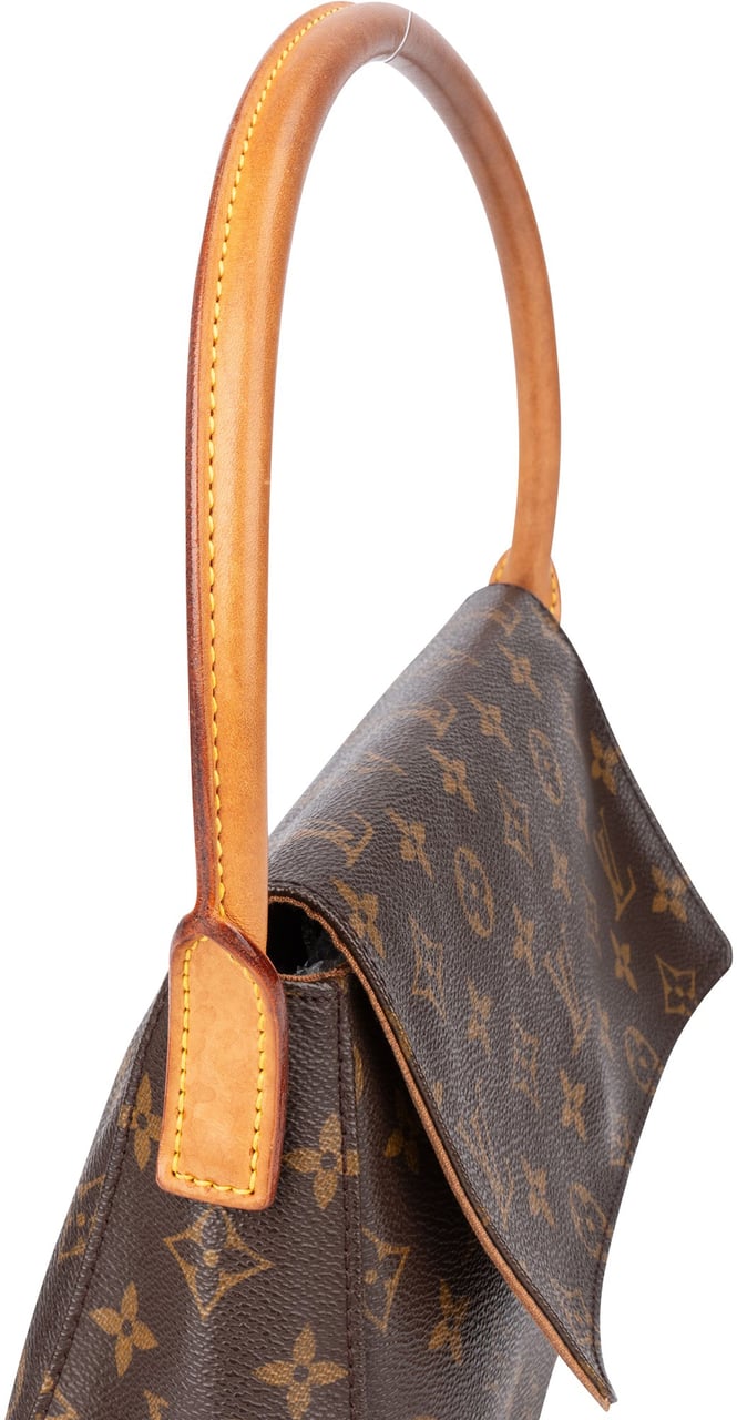 Louis Vuitton Louis Vuitton Canvas Monogram Looping PM Handbag Bruin