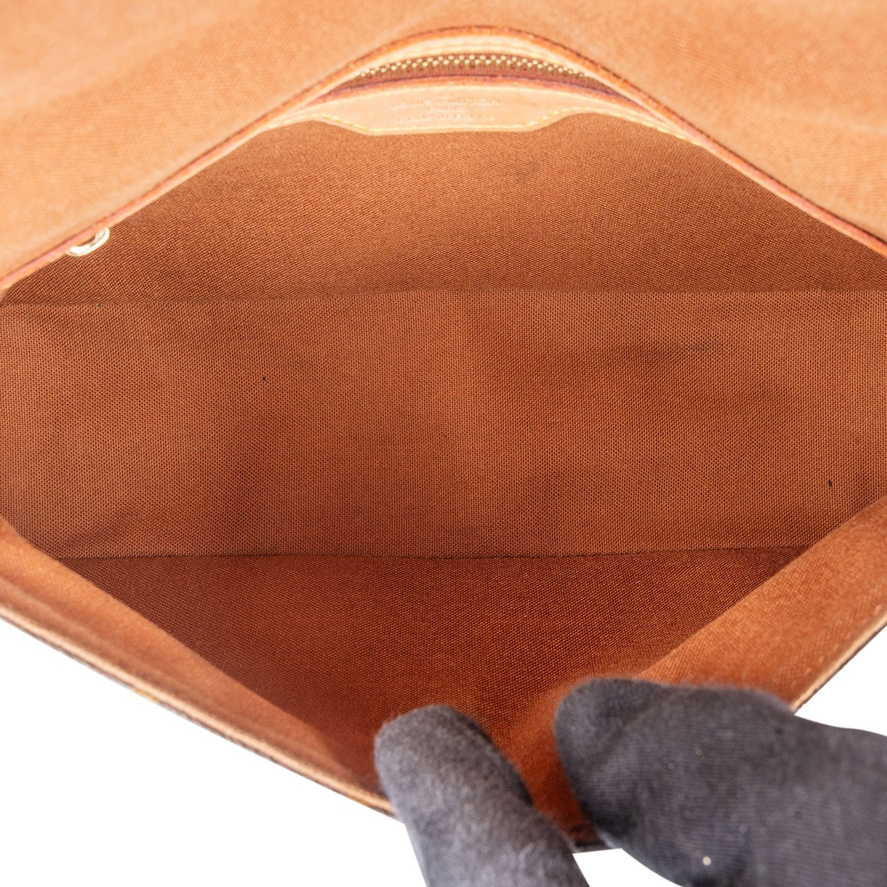 Louis Vuitton Louis Vuitton Canvas Monogram Looping PM Handbag Bruin