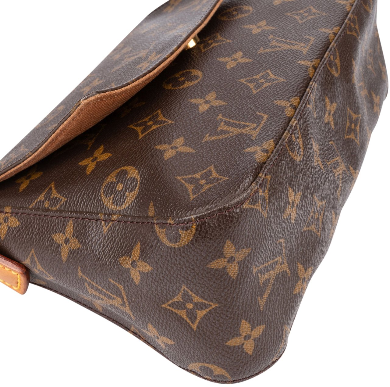 Louis Vuitton Louis Vuitton Canvas Monogram Looping PM Handbag Bruin