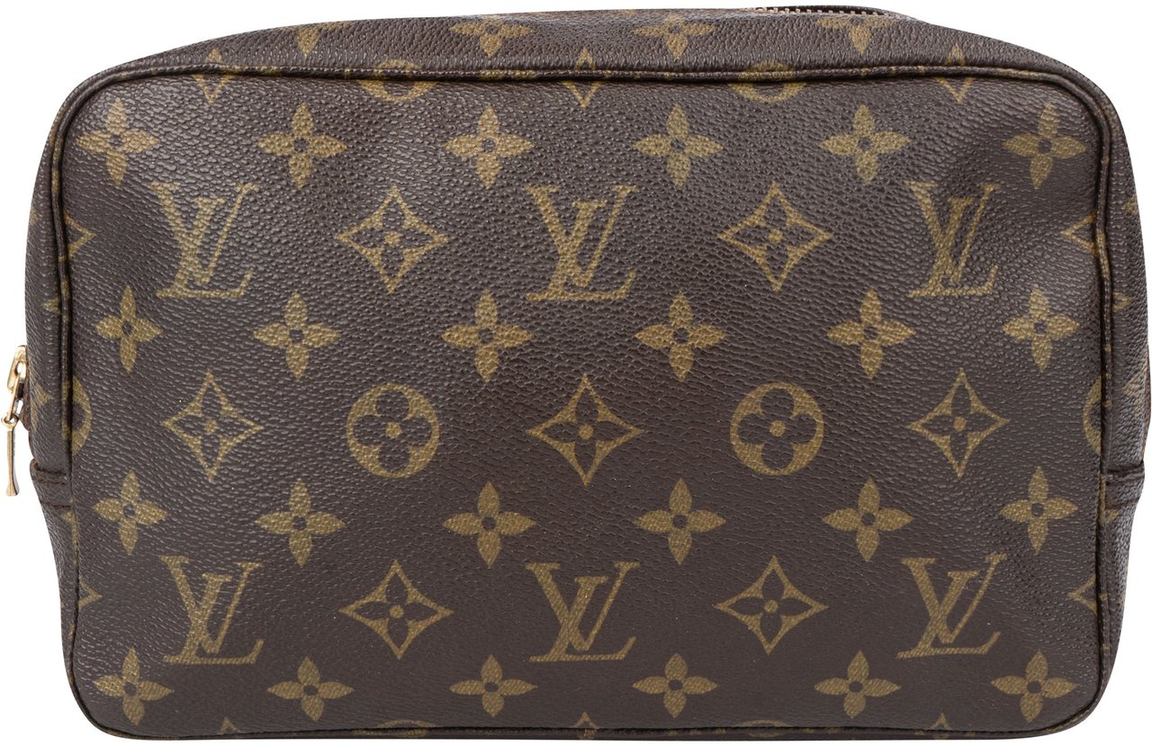 Louis Vuitton Louis Vuitton Canvas Monogram Trousse Toilette 23 Clutch Bruin