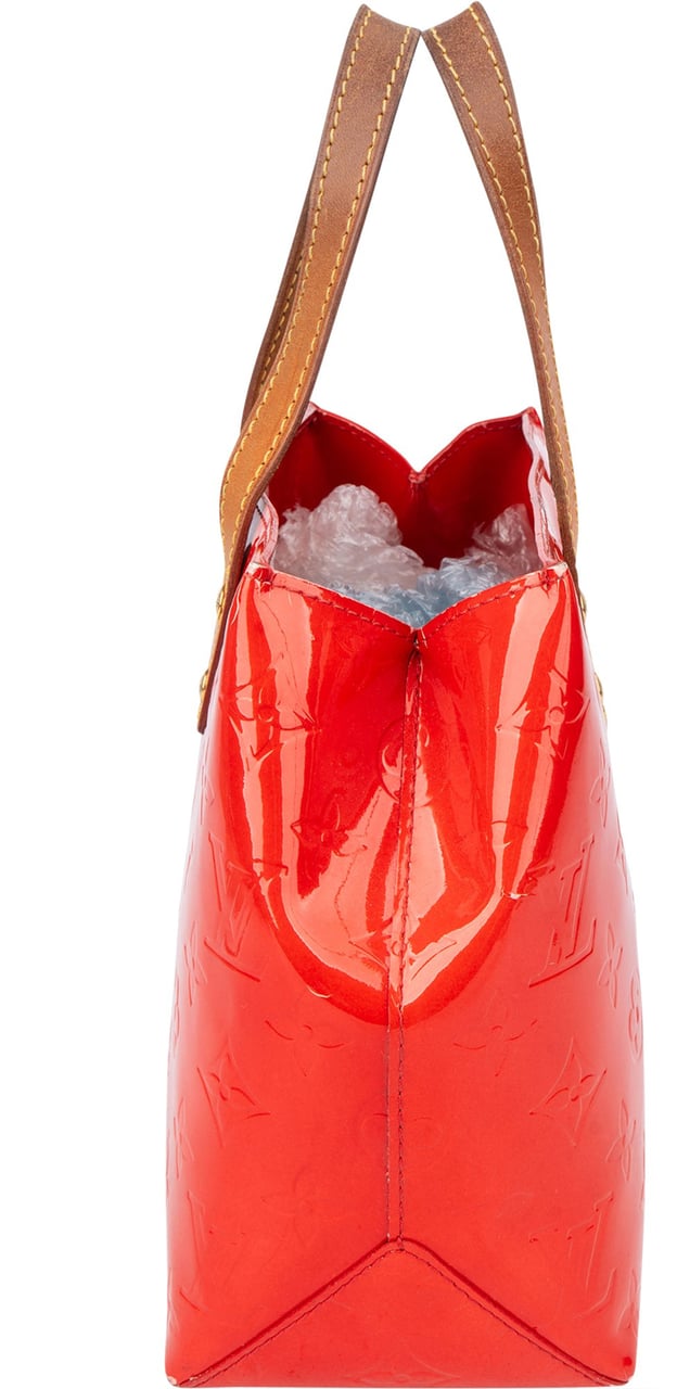 Louis Vuitton Louis Vuitton Vernis Monogram Reade PM Handbag Rood