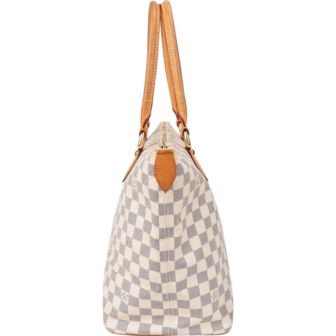 Louis Vuitton Louis Vuitton Damier Azur Monogram Saleya GM Handbag Wit