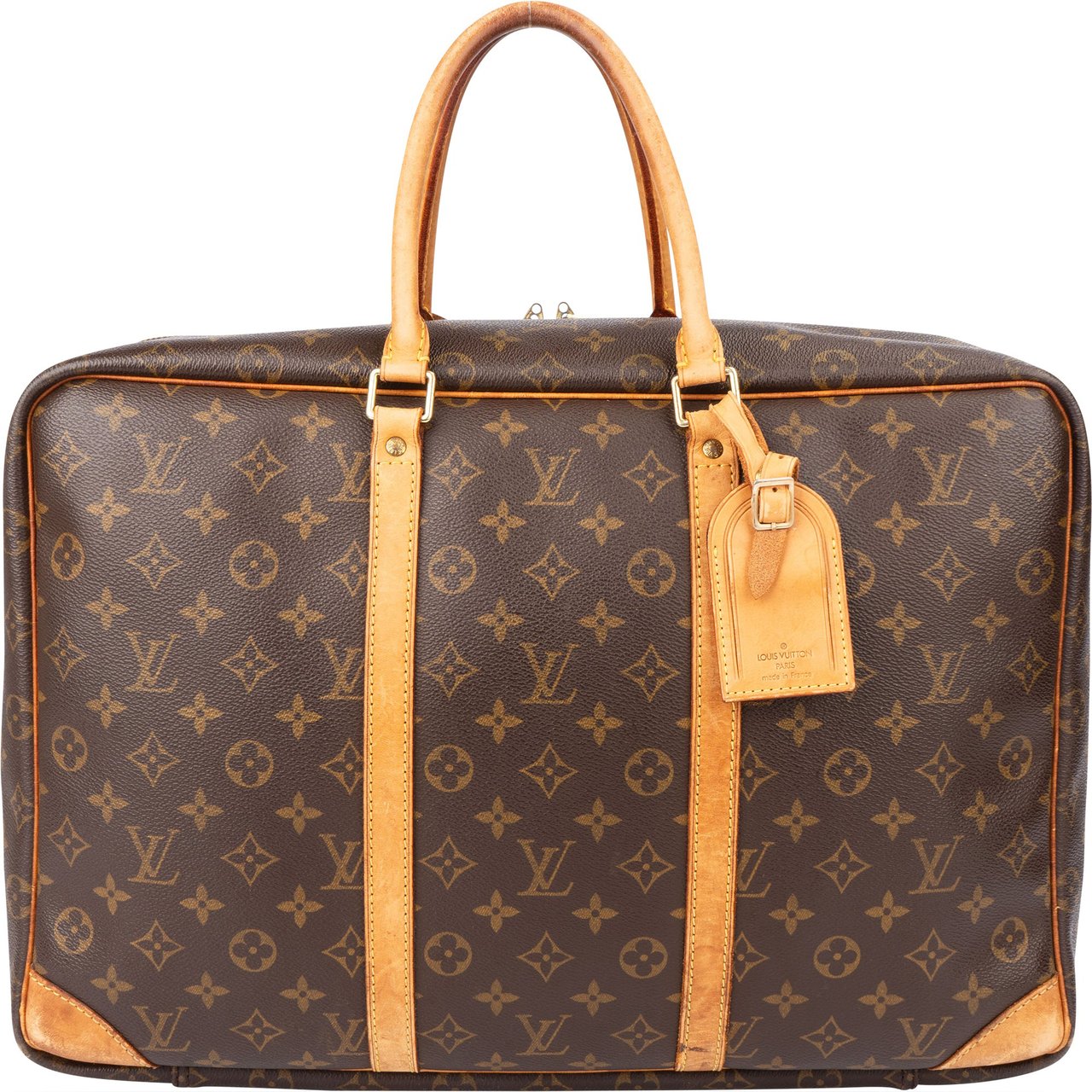 Louis Vuitton Louis Vuitton Canvas Monogram Sirius Travel Bag Bruin
