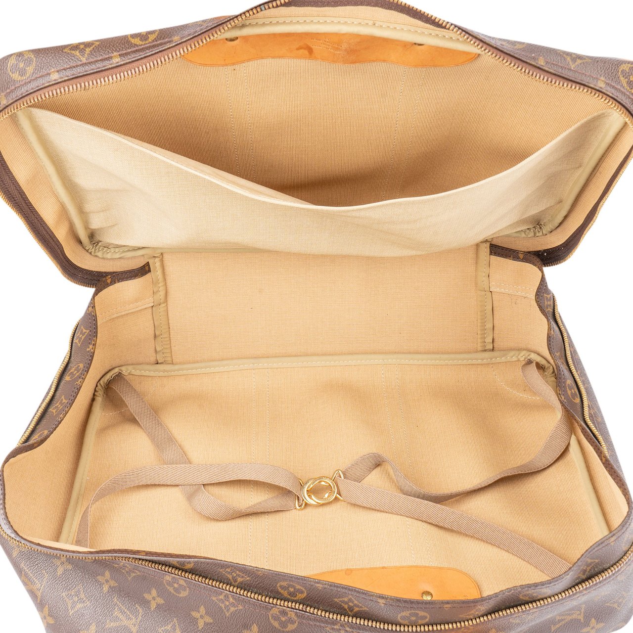 Louis Vuitton Louis Vuitton Canvas Monogram Sirius Travel Bag Bruin