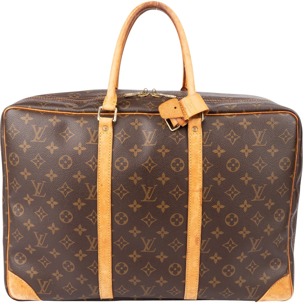 Louis Vuitton Louis Vuitton Canvas Monogram Sirius Travel Bag Bruin