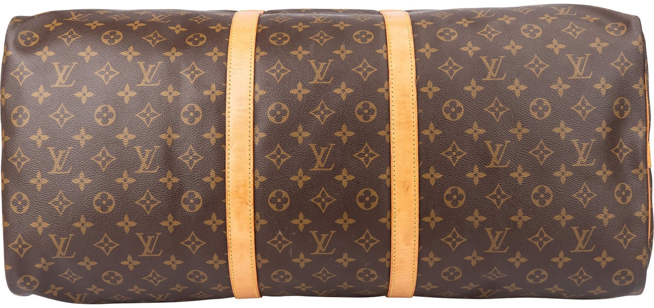 Louis Vuitton Louis Vuitton Canvas Monogram Keepall 60 Bandouliere Bruin