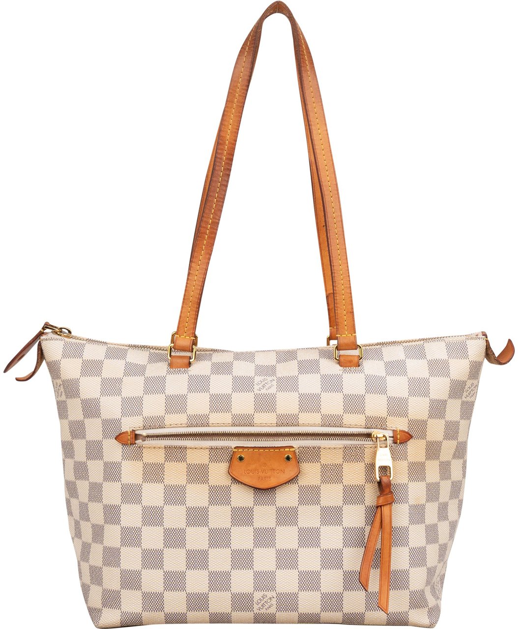 Louis Vuitton Louis Vuitton Damier Azur Monogram Lena PM Shoulder Bag Wit