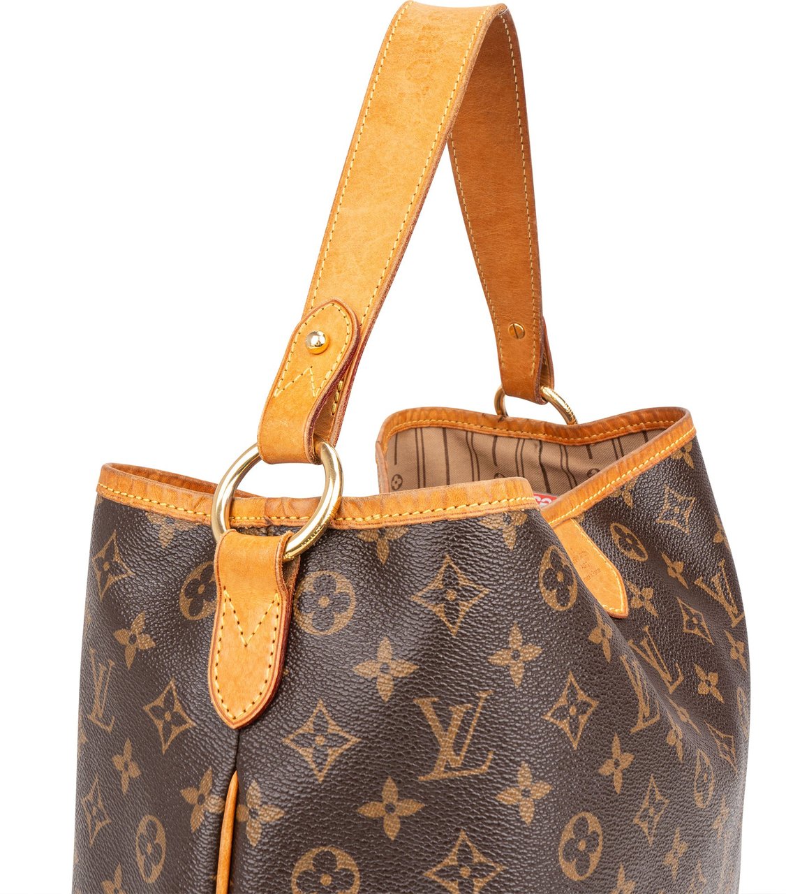 Louis Vuitton Louis Vuitton Canvas Monogram Delightful PM Handbag Bruin