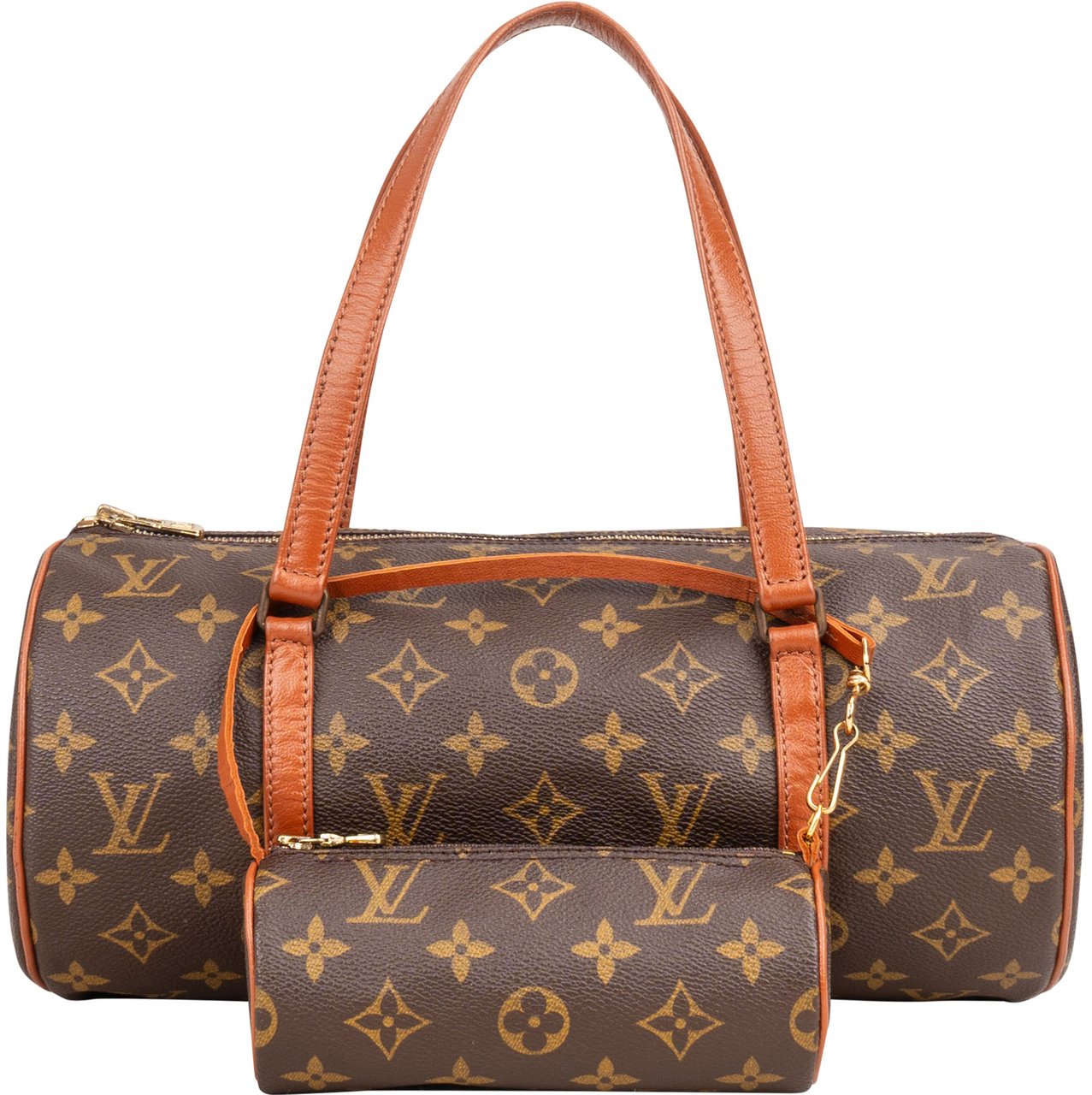 Louis Vuitton Louis Vuitton Canvas Monogram Papillon Set Handbag Bruin