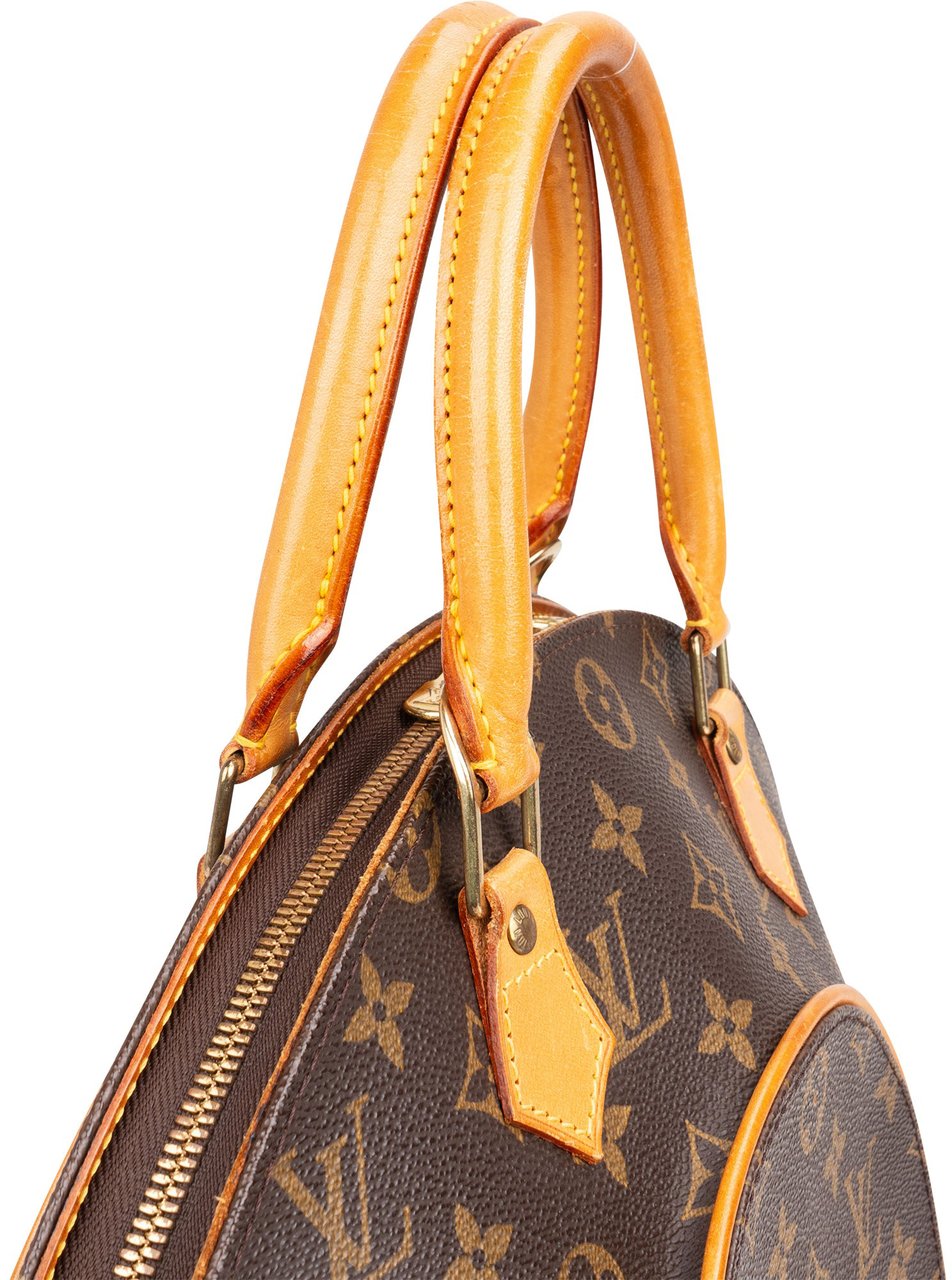 Louis Vuitton Louis Vuitton Canvas Monogram Ellipse MM Handbag Bruin