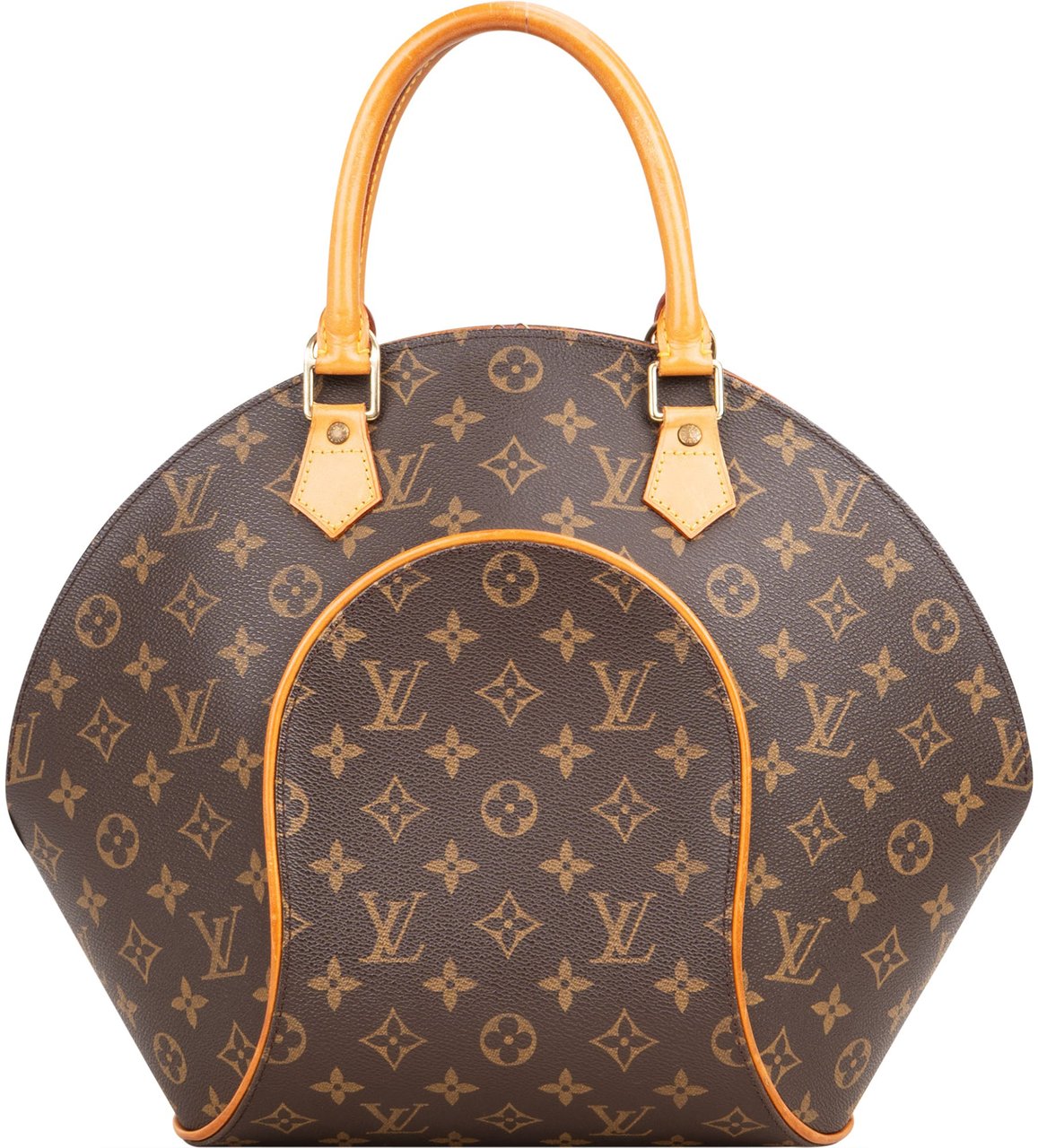 Louis Vuitton Louis Vuitton Canvas Monogram Ellipse MM Handbag Bruin