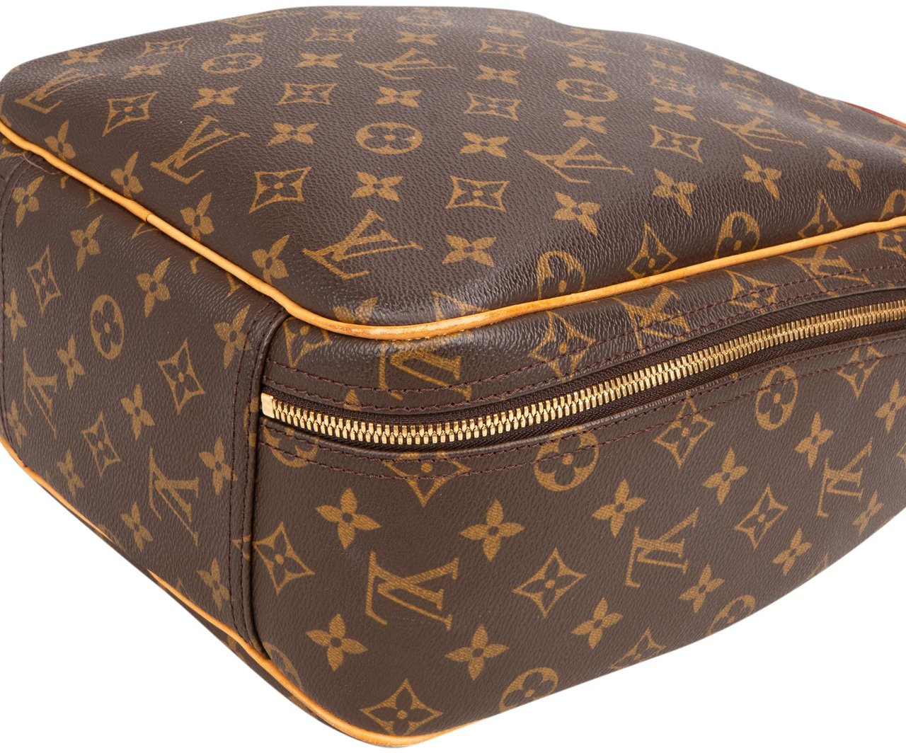 Louis Vuitton Louis Vuitton Canvas Monogram Excursion Handbag Bruin
