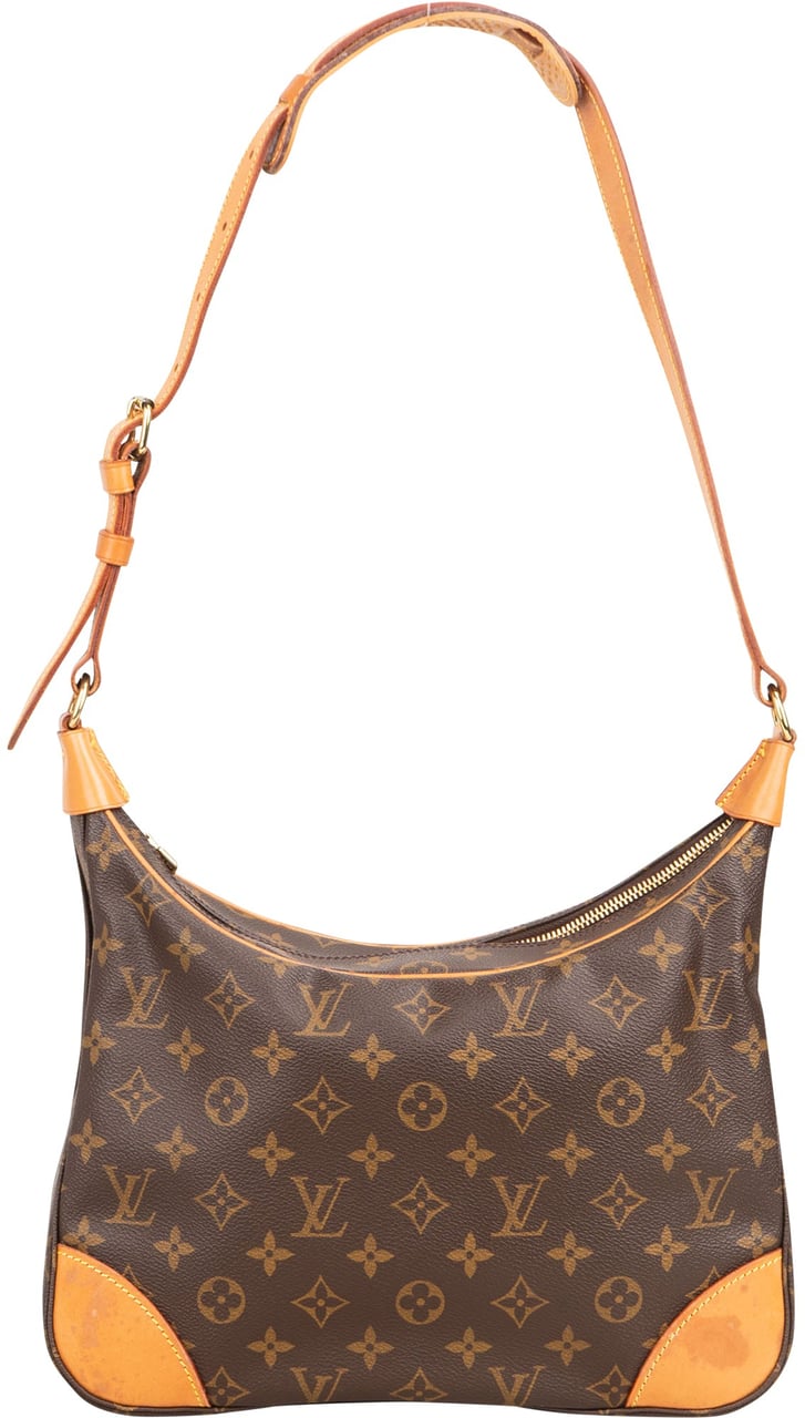 Louis Vuitton Louis Vuitton Canvas Monogram Boulogne Shoulder Bag Bruin