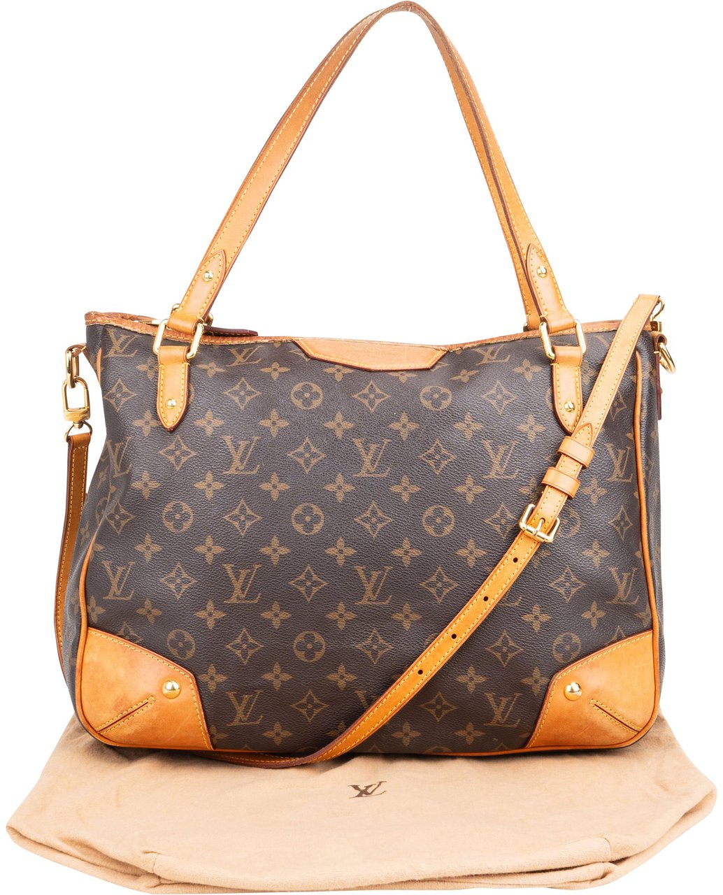 Louis Vuitton Canvas Monogram Estrela MM Handbag Bruin