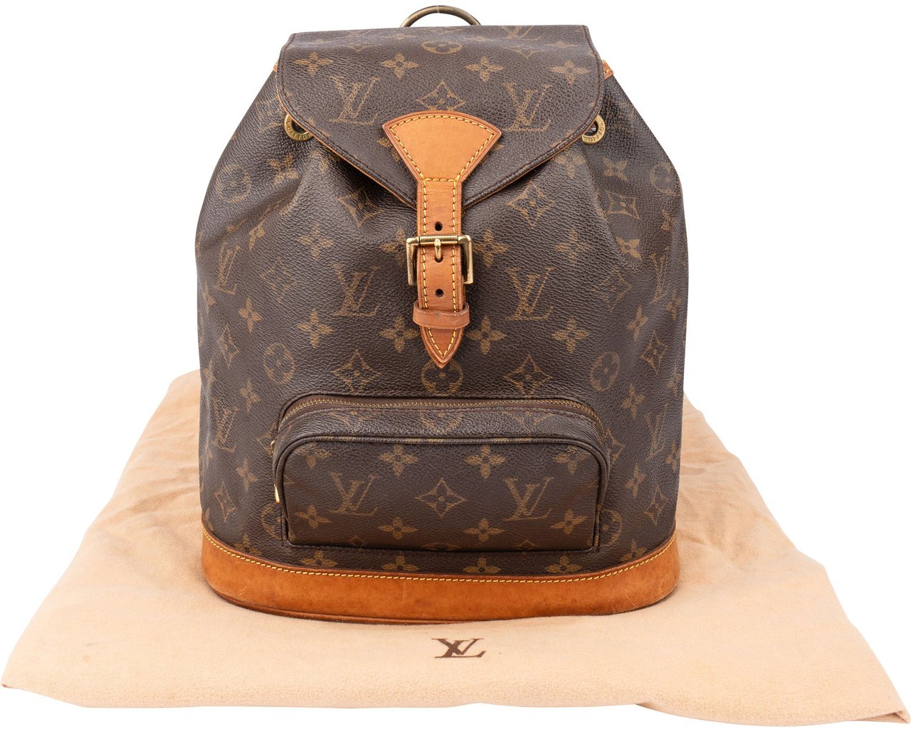 Louis Vuitton Louis Vuitton Canvas Monogram Montsouris MM Backpack Bruin