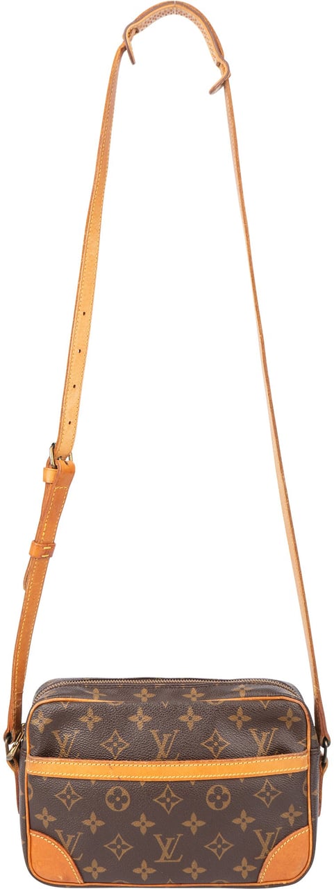 Louis Vuitton Louis Vuitton Canvas Monogram Trocadero 23 Crossbody Bag Bruin