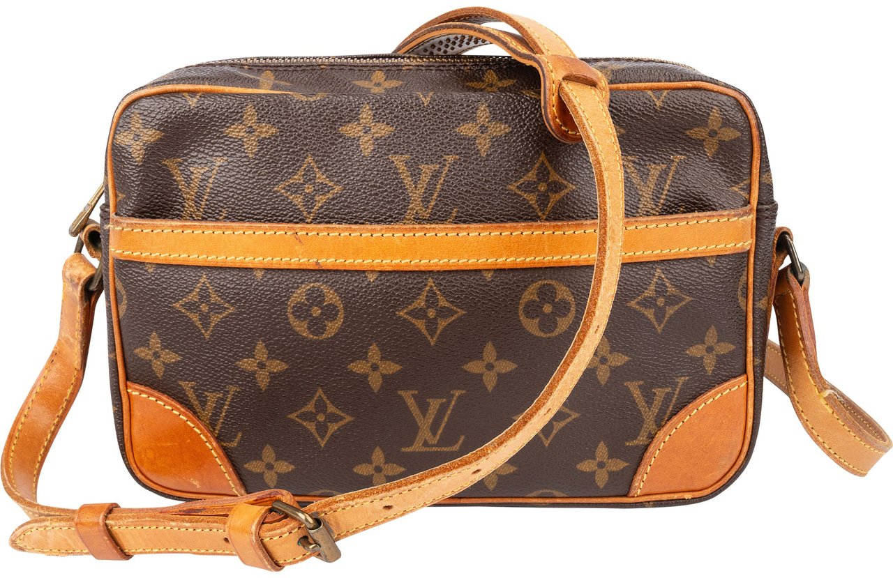 Louis Vuitton Louis Vuitton Canvas Monogram Trocadero 23 Crossbody Bag Bruin