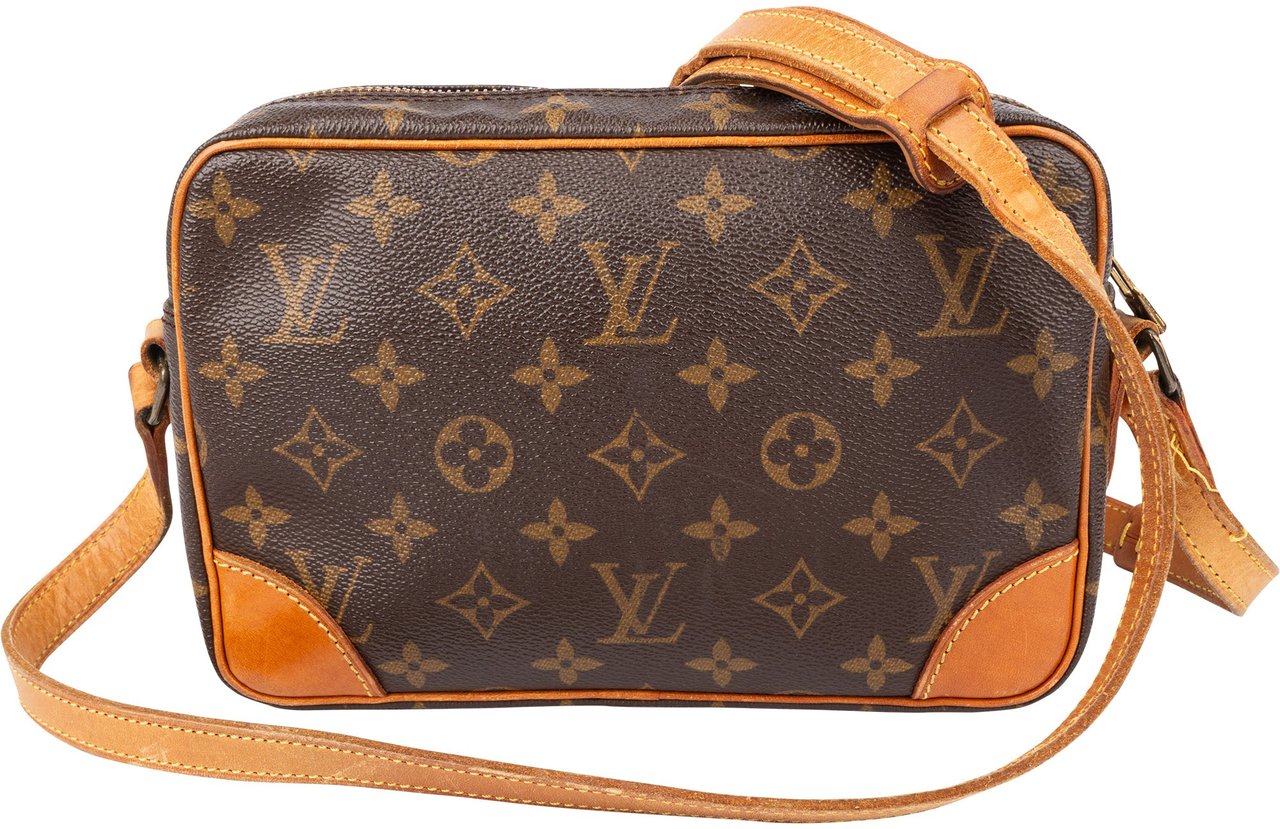 Louis Vuitton Louis Vuitton Canvas Monogram Trocadero 23 Crossbody Bag Bruin