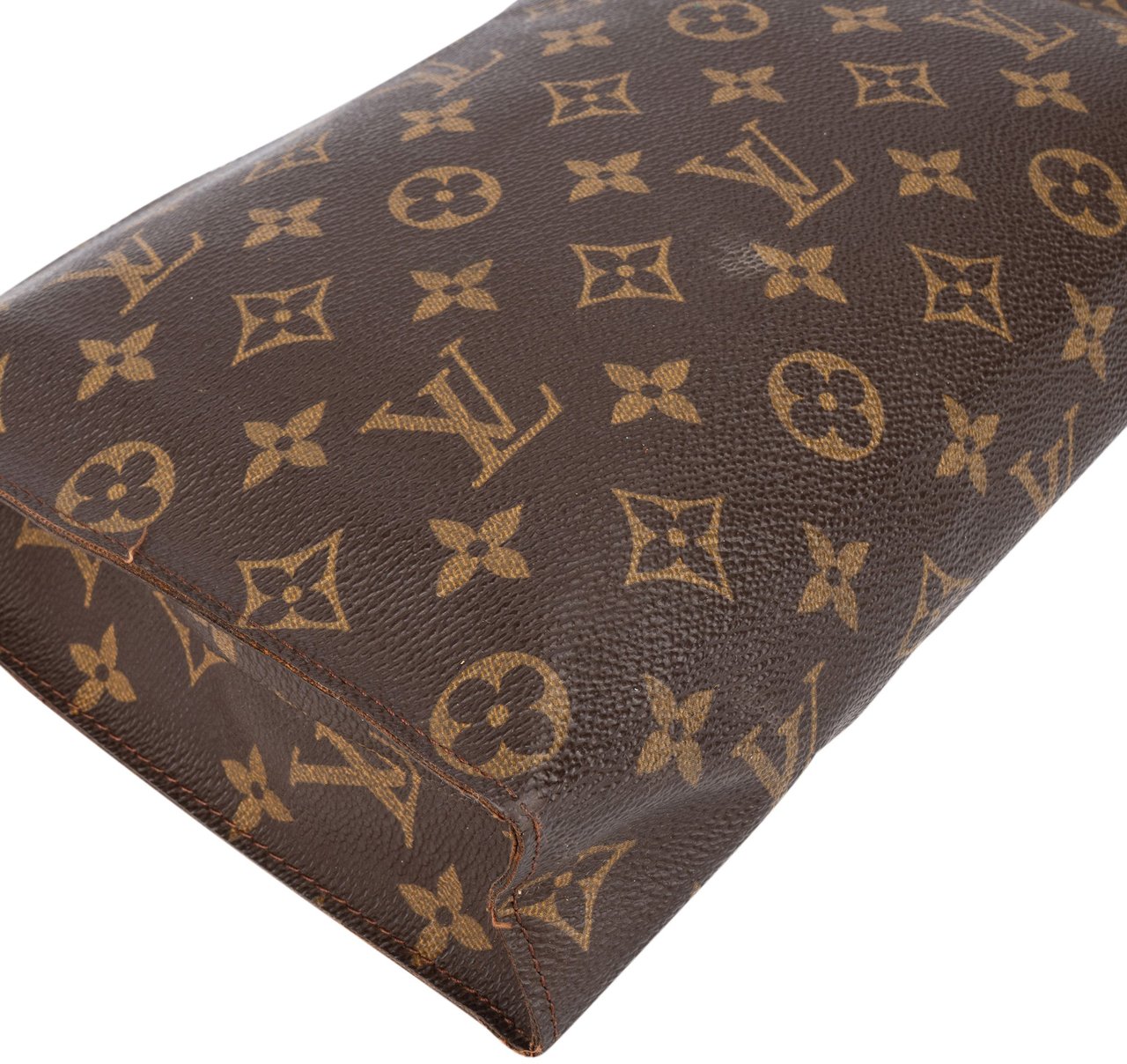 Louis Vuitton Louis Vuitton Canvas Monogram Poche Toilette 25 Clutch Bruin