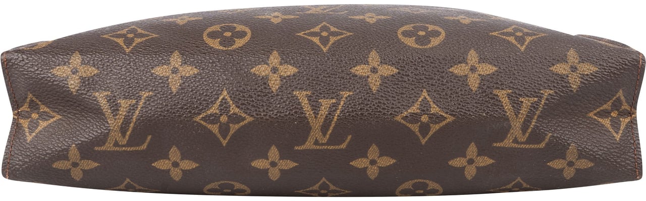 Louis Vuitton Louis Vuitton Canvas Monogram Poche Toilette 25 Clutch Bruin