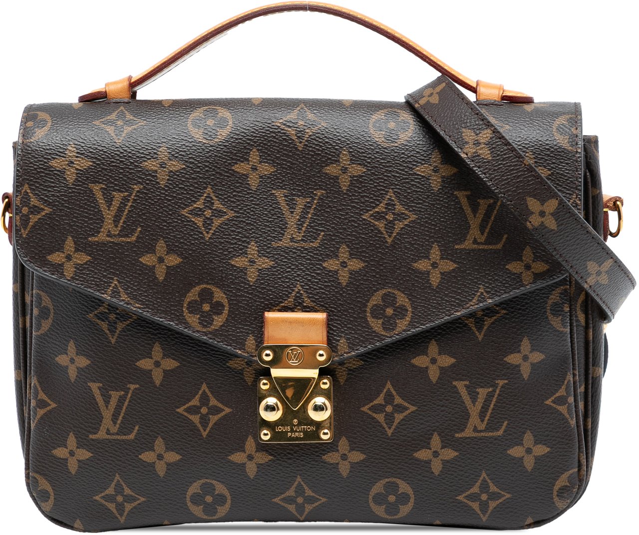 Louis Vuitton Monogram Pochette Metis Bruin
