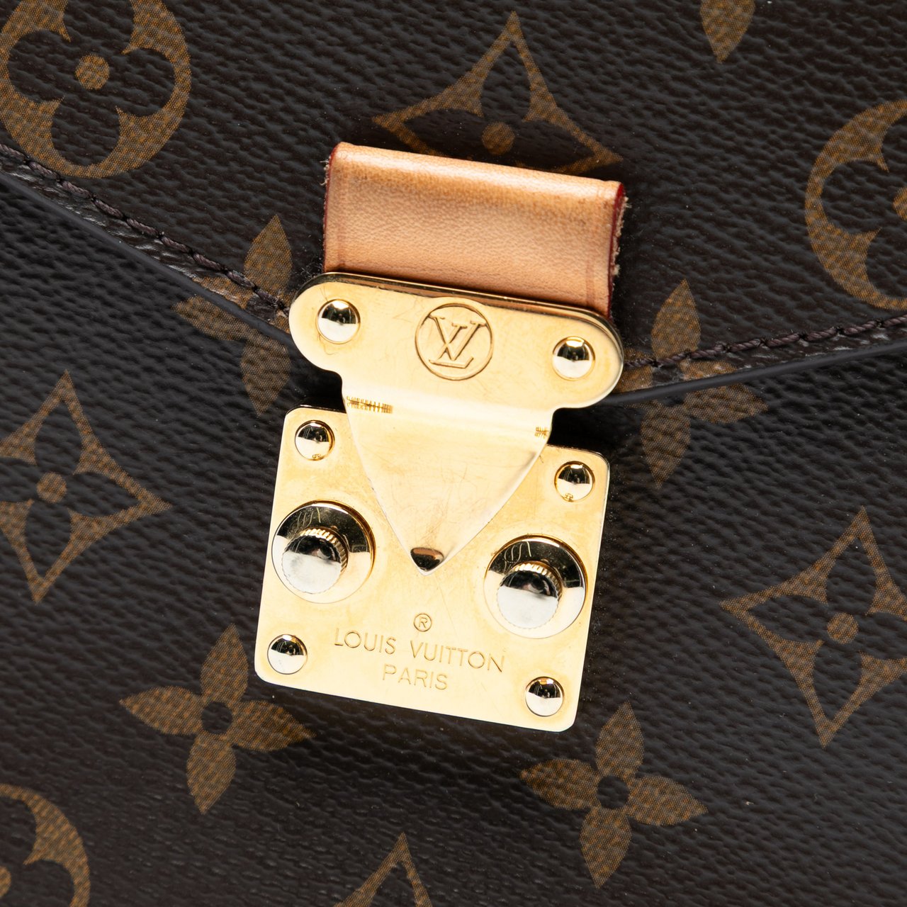 Louis Vuitton Monogram Pochette Metis Bruin