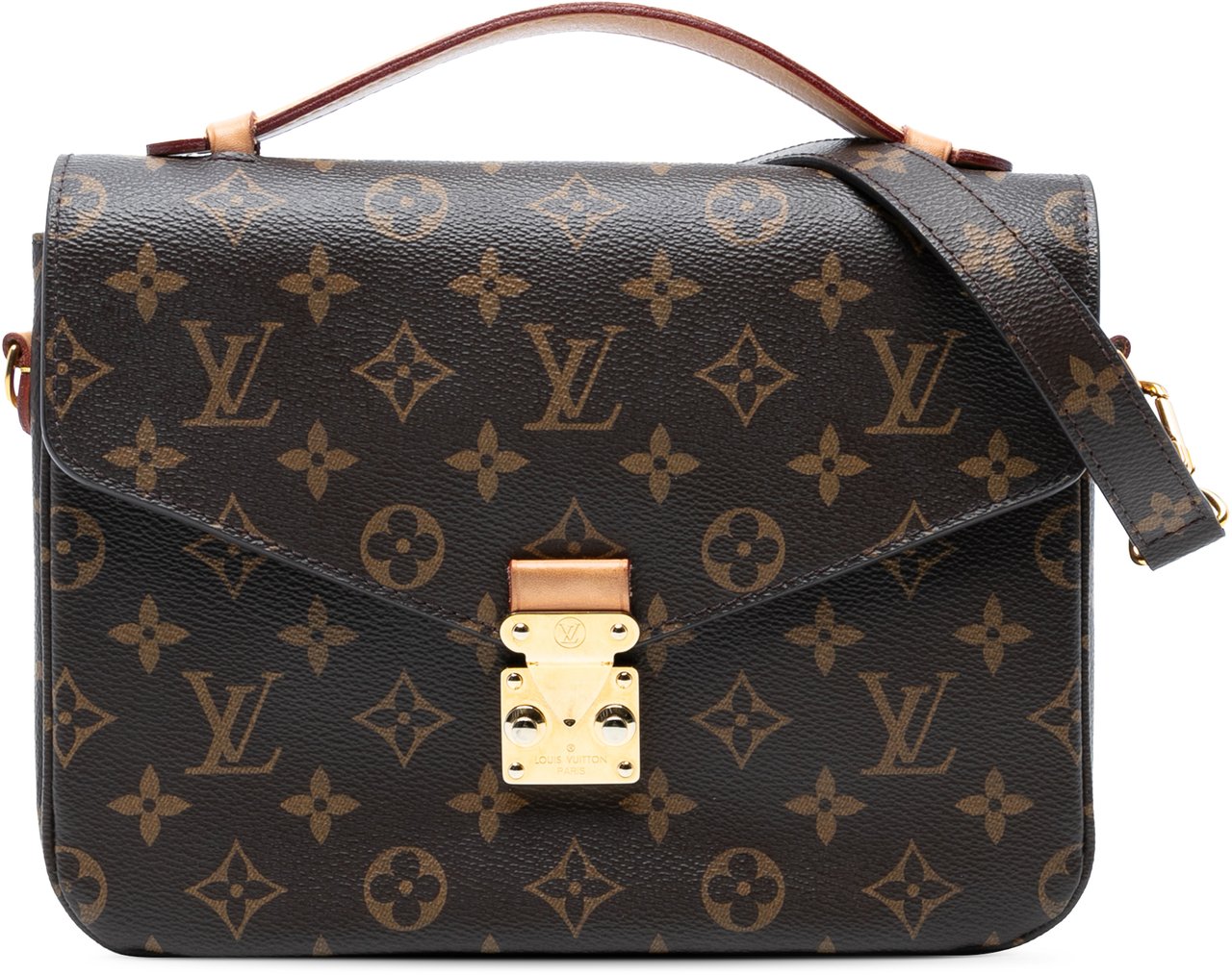 Louis Vuitton Monogram Pochette Metis Bruin