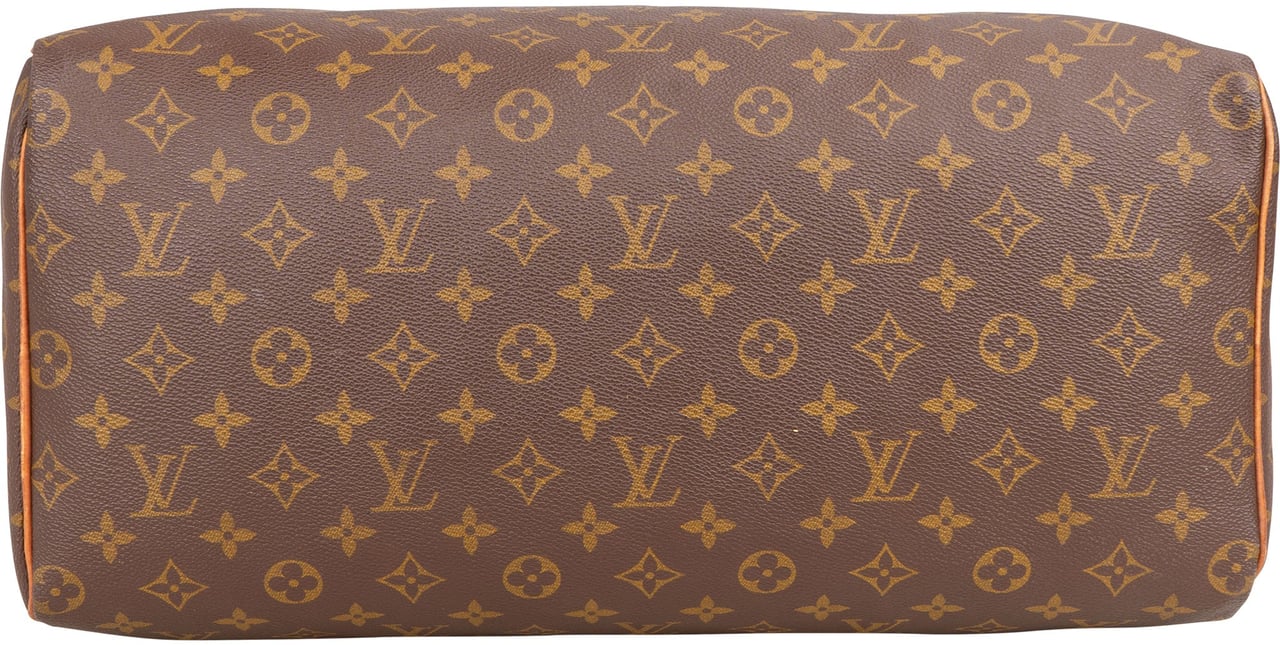 Louis Vuitton Louis Vuitton Canvas Monogram Speedy 40 Handbag Bruin