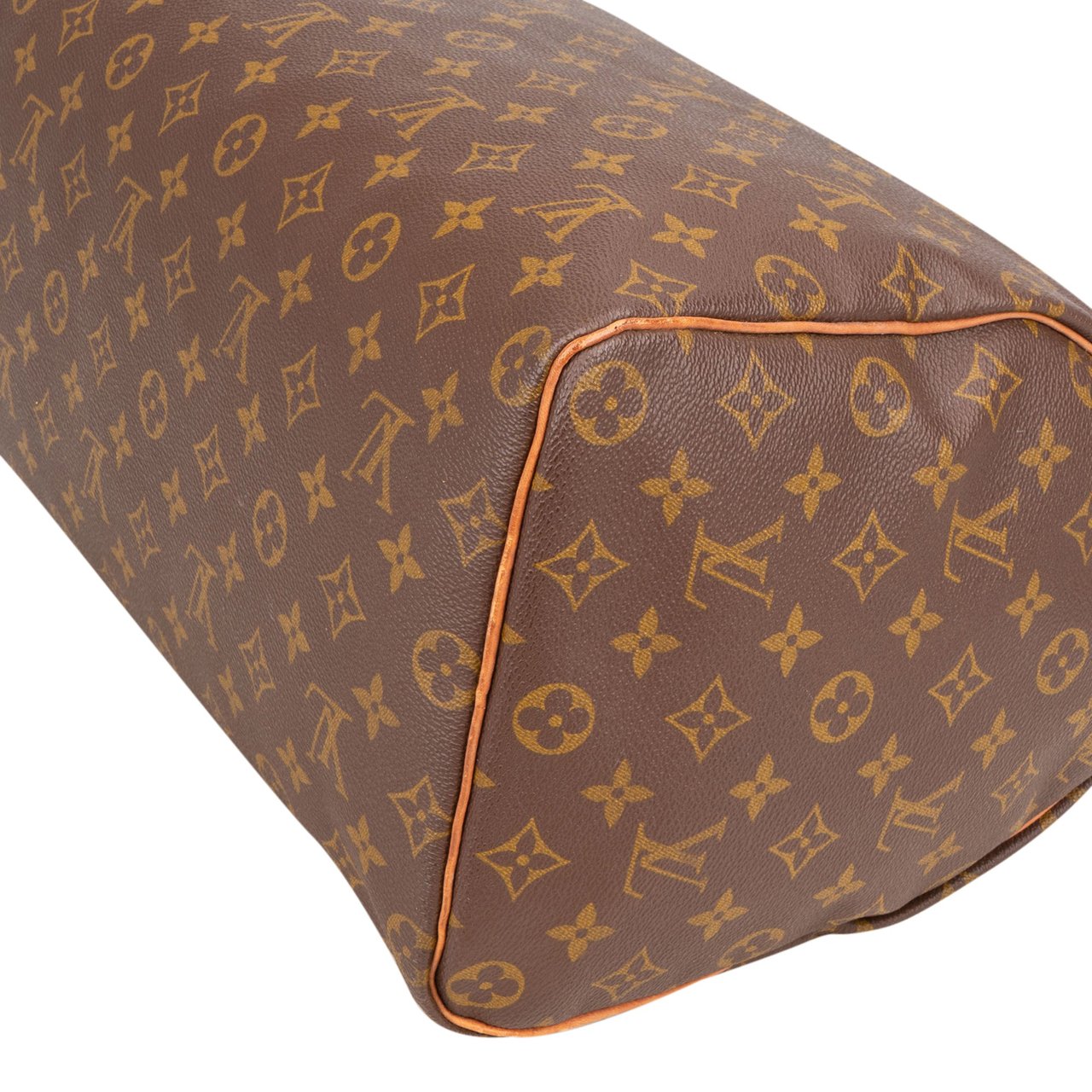 Louis Vuitton Louis Vuitton Canvas Monogram Speedy 40 Handbag Bruin