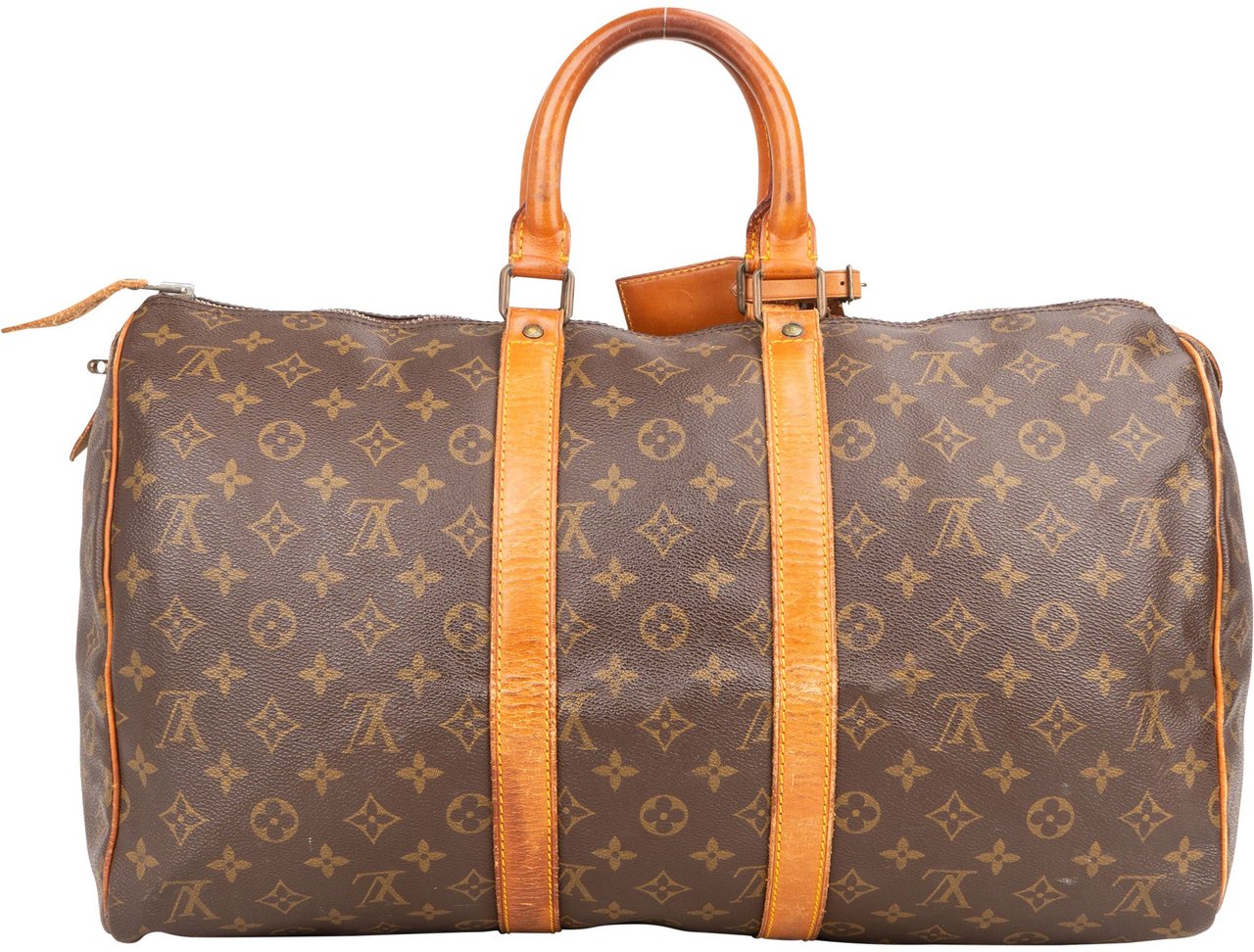 Louis Vuitton Louis Vuitton Canvas Monogram Keepall 45 Bruin