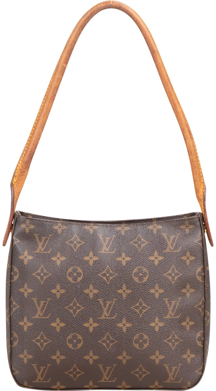 Louis Vuitton Louis Vuitton Canvas Monogram Looping MM Shoulder Bag Bruin