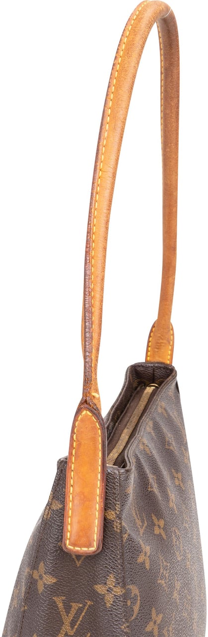 Louis Vuitton Louis Vuitton Canvas Monogram Looping MM Shoulder Bag Bruin