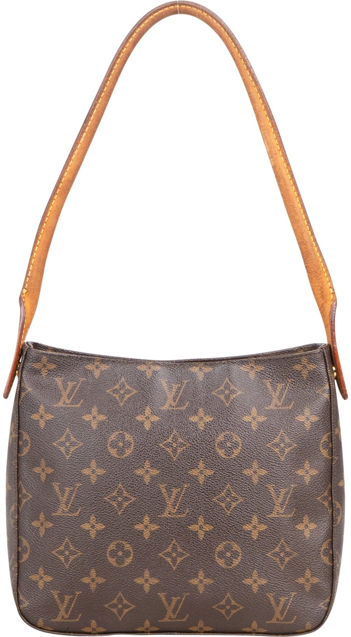 Louis Vuitton Louis Vuitton Canvas Monogram Looping MM Shoulder Bag Bruin