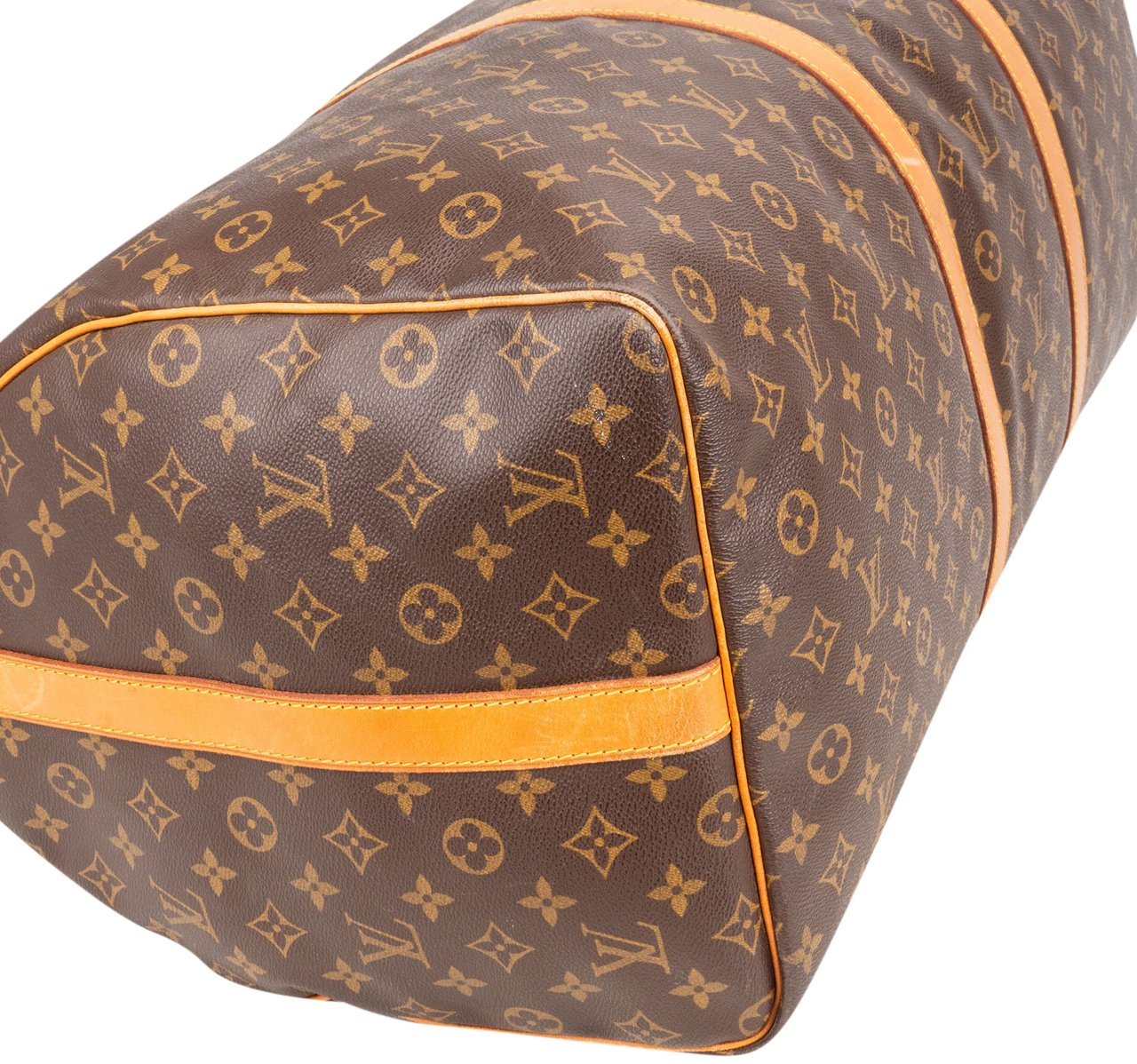 Louis Vuitton Louis Vuitton Canvas Monogram Keepall 60 Bandouliere Bruin