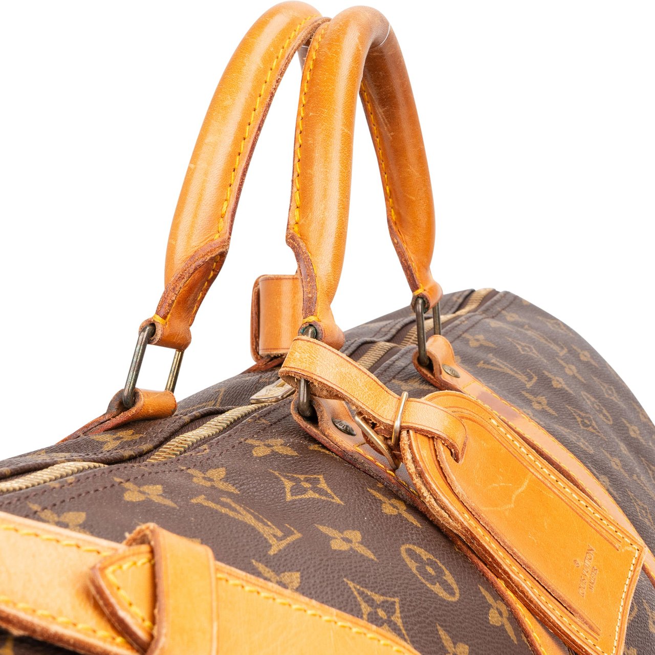 Louis Vuitton Louis Vuitton Canvas Monogram Keepall 60 Bandouliere Bruin