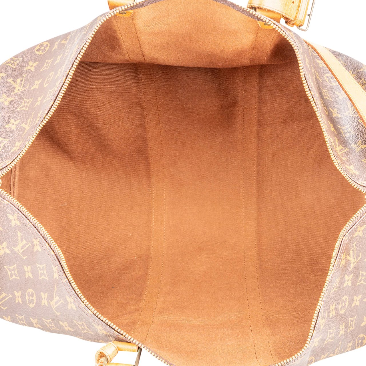 Louis Vuitton Louis Vuitton Canvas Monogram Keepall 60 Bandouliere Bruin