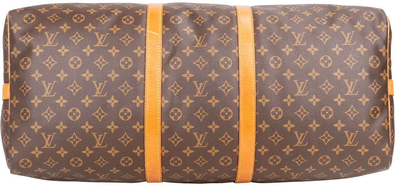 Louis Vuitton Louis Vuitton Canvas Monogram Keepall 60 Bandouliere Bruin